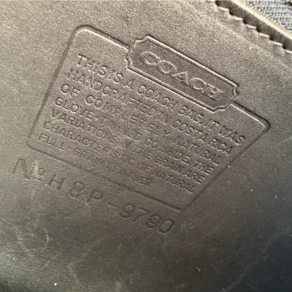 Vintage Coach City Bag in Navy 🫐 - Picture 6 of 6